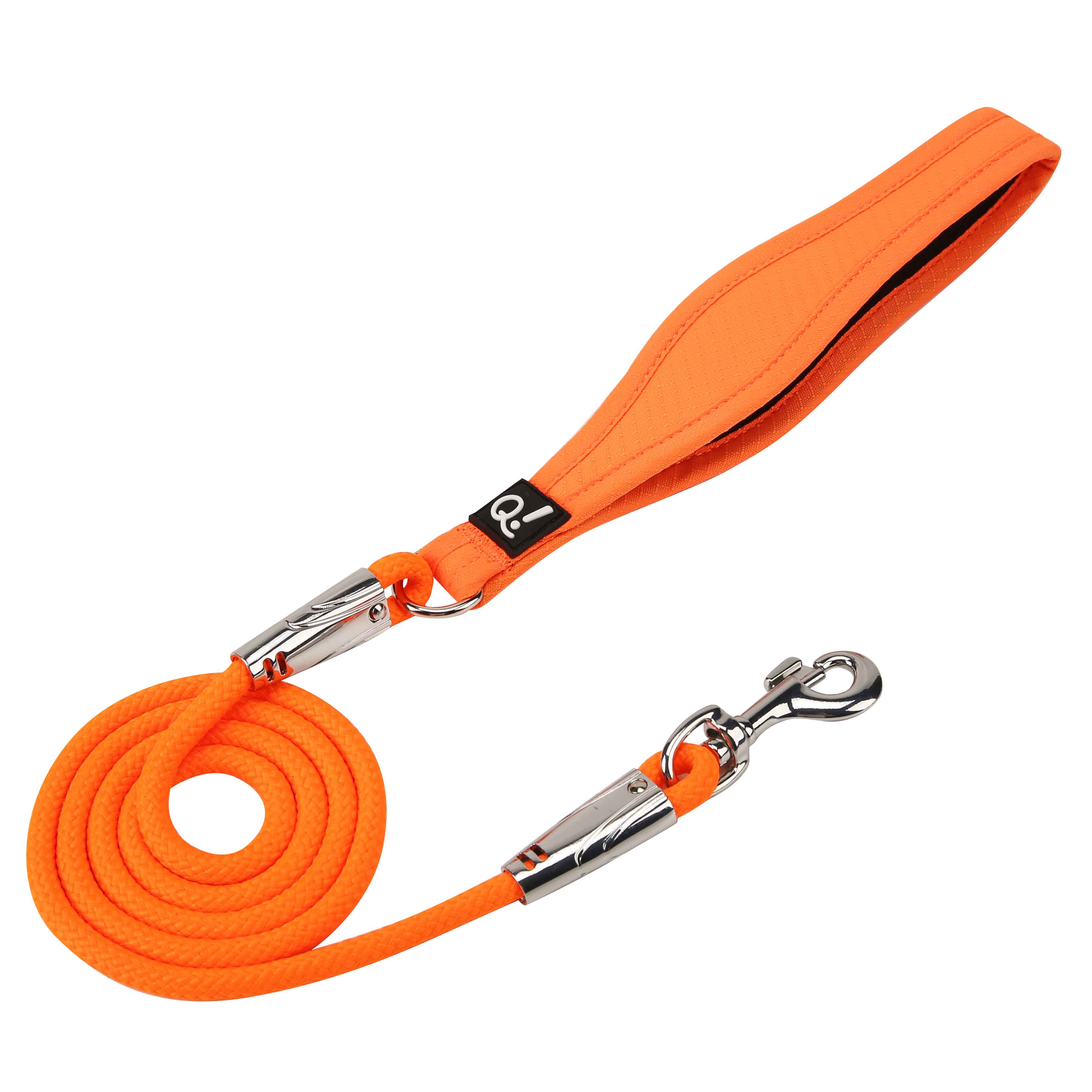 QUAPAS! Comfort rope leash Orange 6mmx120cm