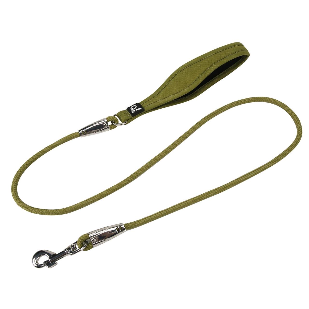 QUAPAS! Comfort rope leash Green 6mmx120cm
