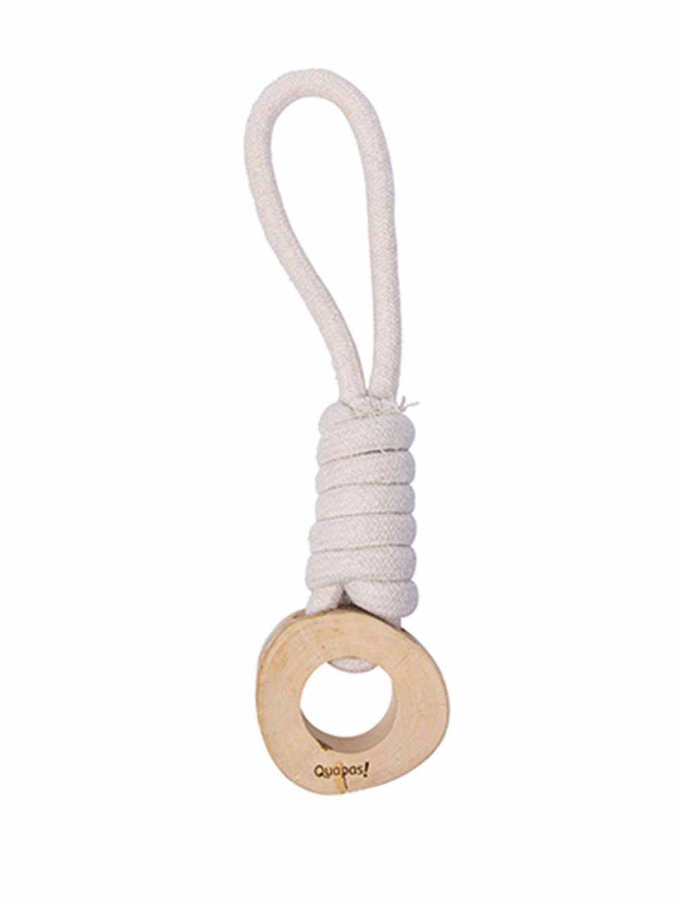 Quapas! Hondenspeelgoed Coffeewood Tyre 31x4cm
