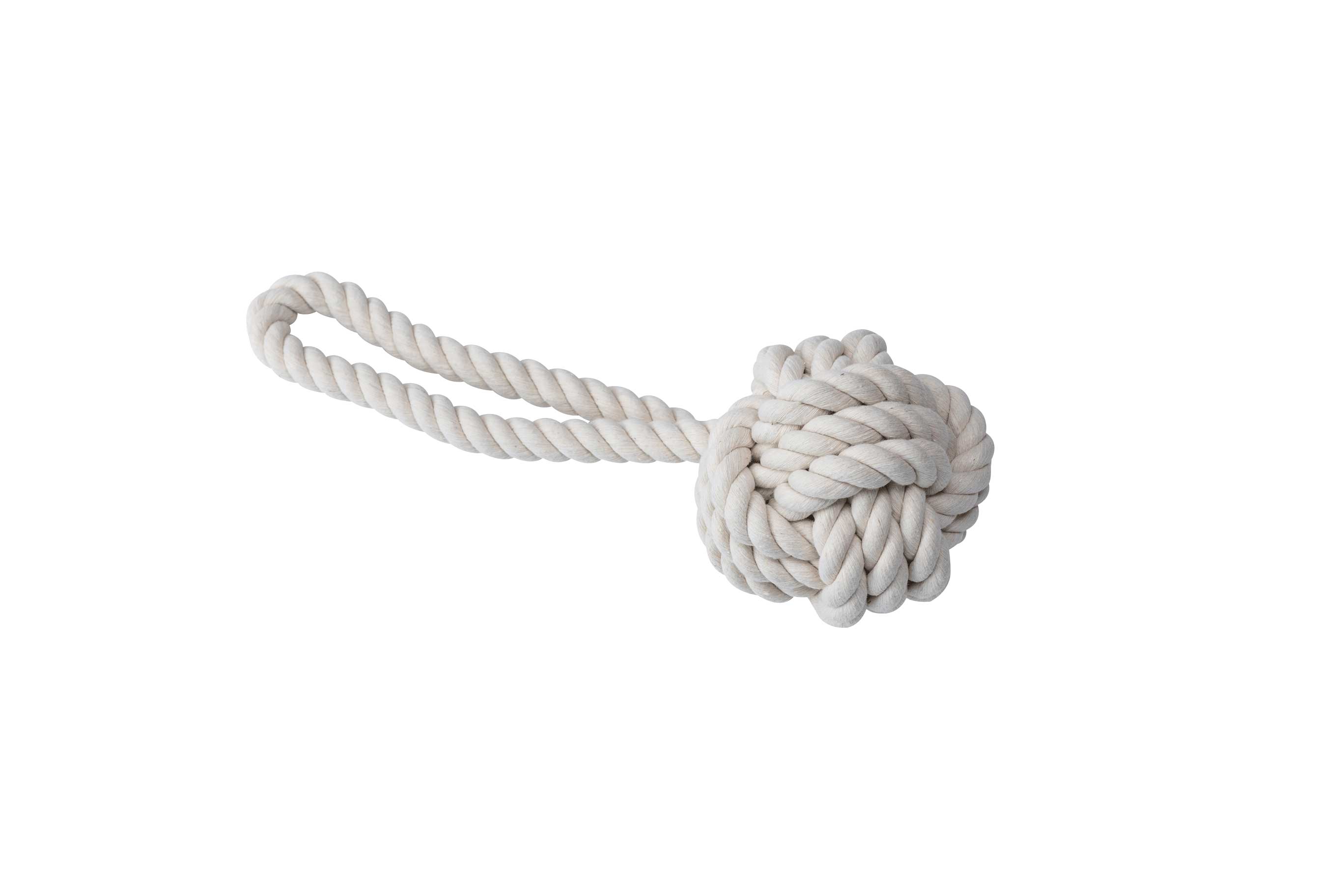Quapas! Hondenspeelgoed Touw L Ball 30cm naturel
