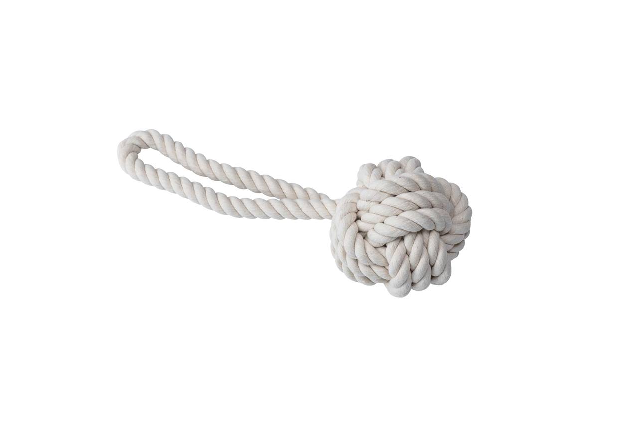 Quapas! Hondenspeelgoed Touw M Bal 15cm naturel