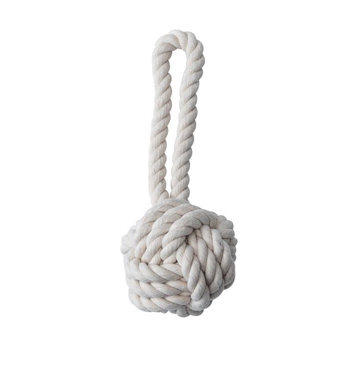 Quapas! Hondenspeelgoed Touw M Bal 15cm naturel