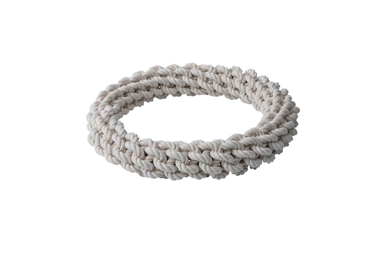 Quapas! Hondenspeelgoed Touw XXL Rond 40cm naturel