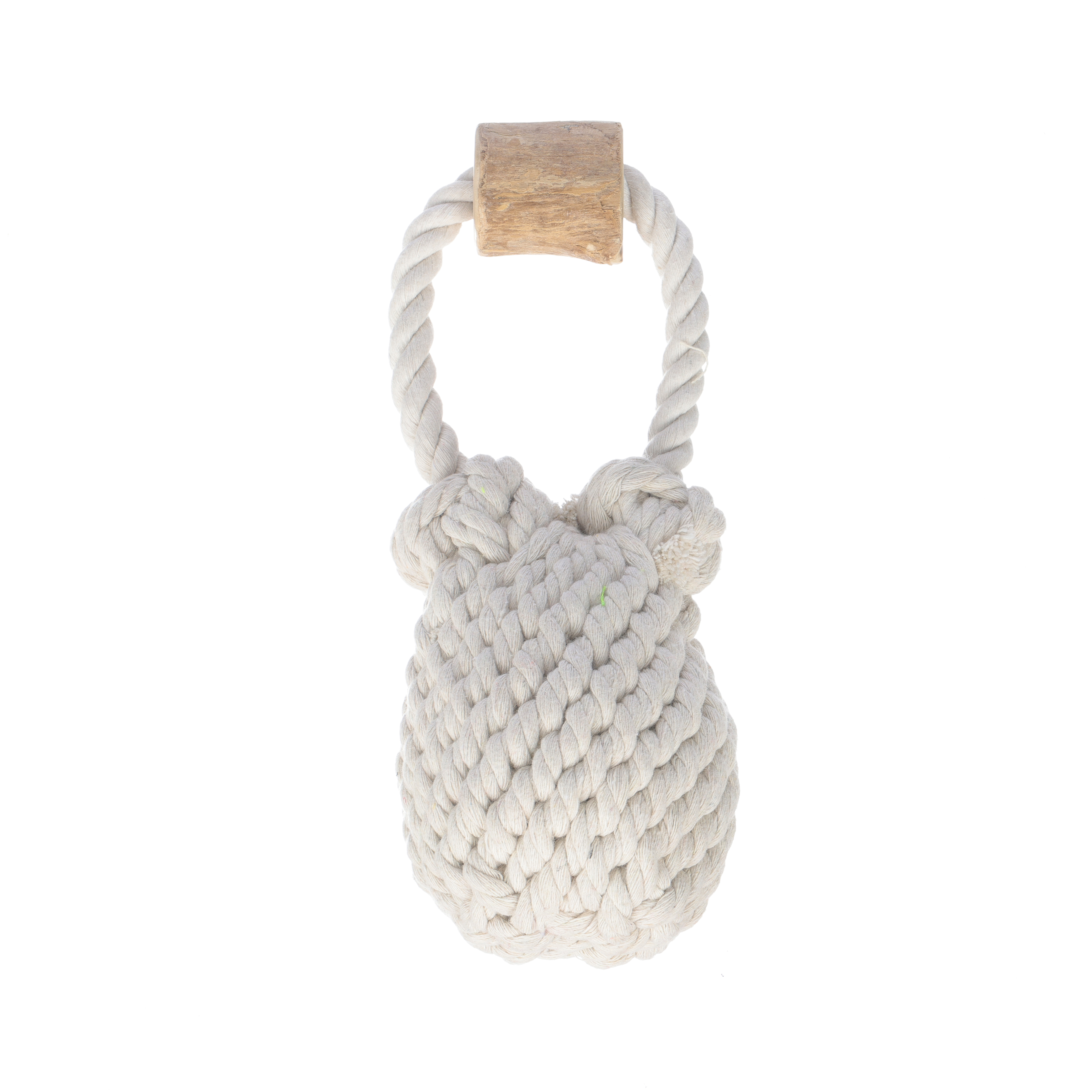 Quapas! Hondenspeeltje Koffiehout Kettlebell