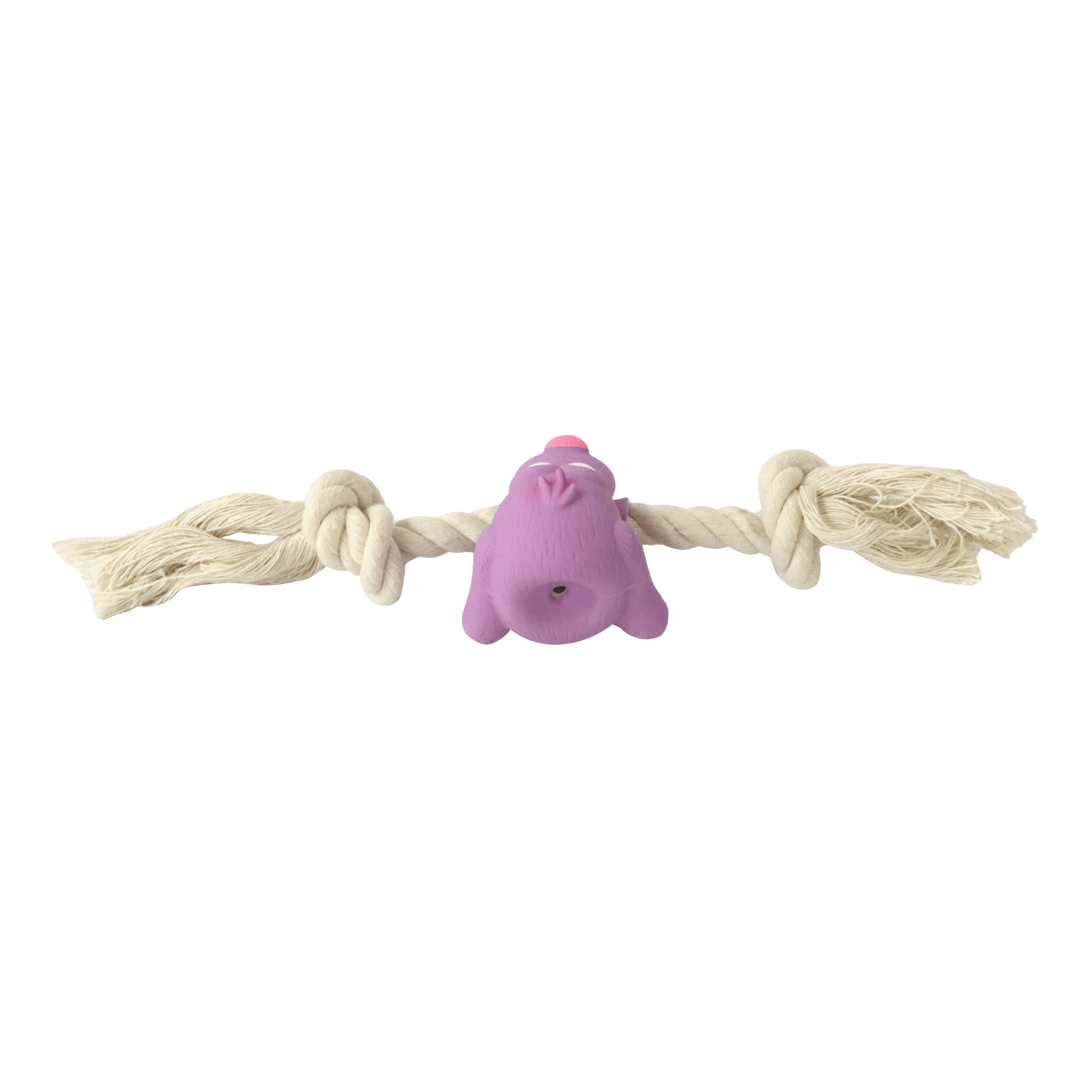 Quapas! Puppy Speeltje Happy Dog met touw