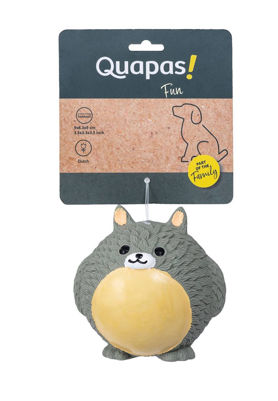 Quapas! Hondenspeelgoed Fun Schattige chinchilla's