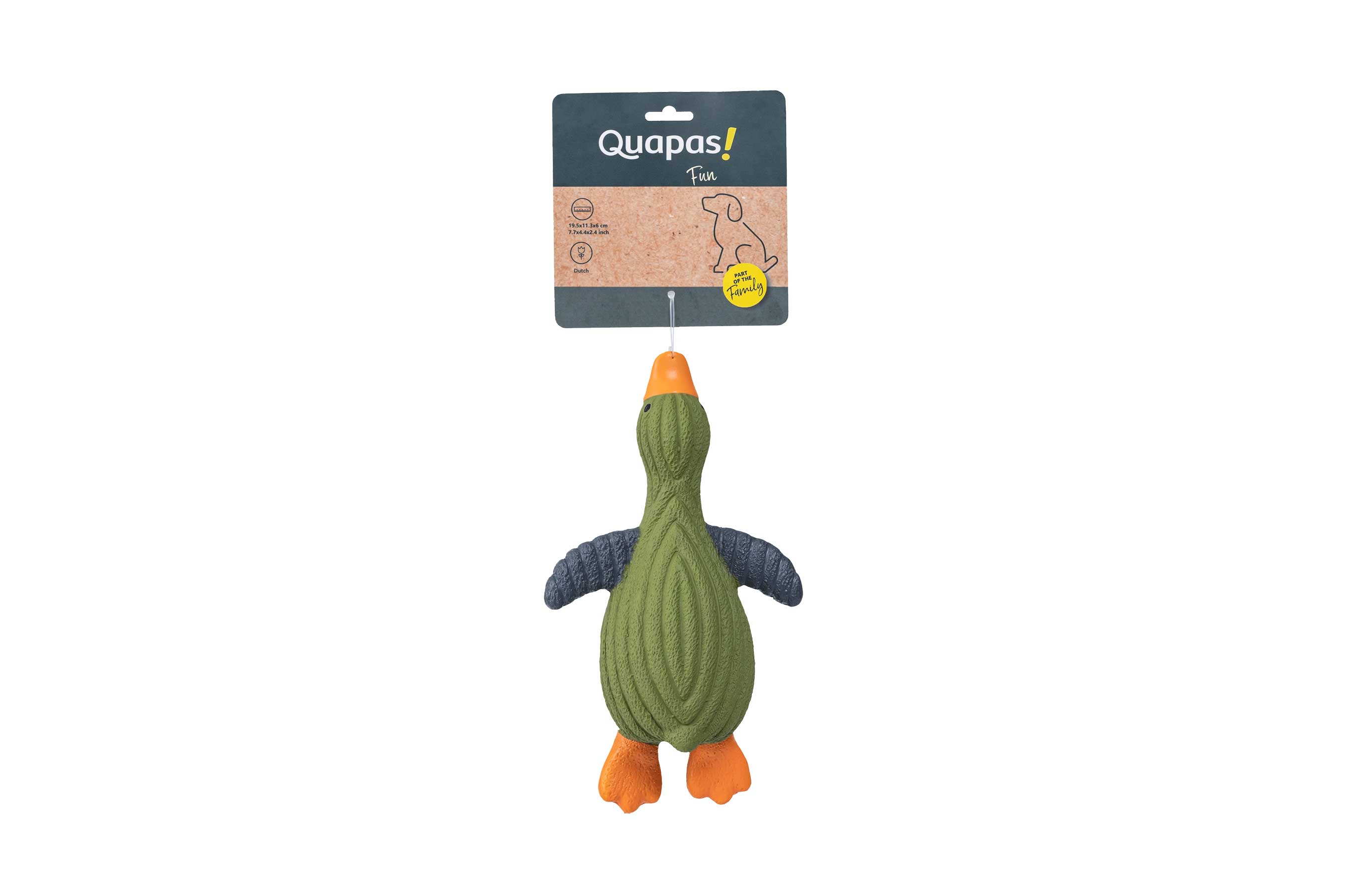 Quapas! Hondenspeelgoed Fun gans