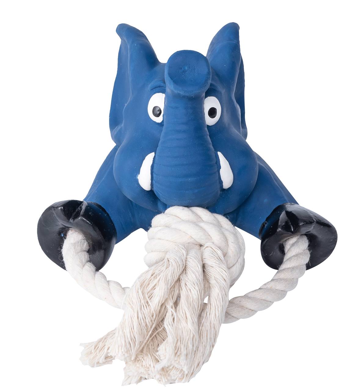 Quapas! Hondenspeelgoed Fun Olifant met touw