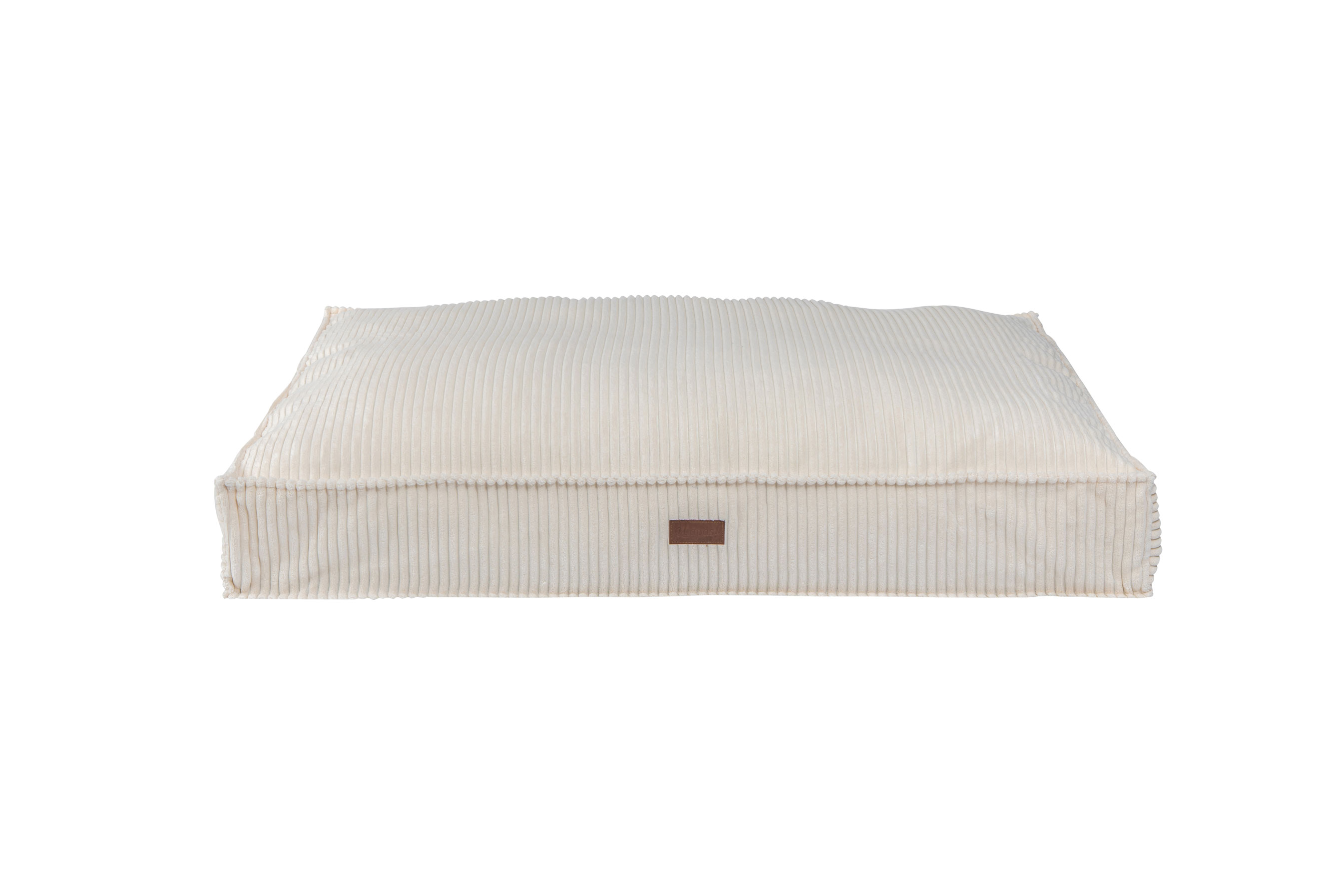 Quapas! hondenkussen geribbeld beige