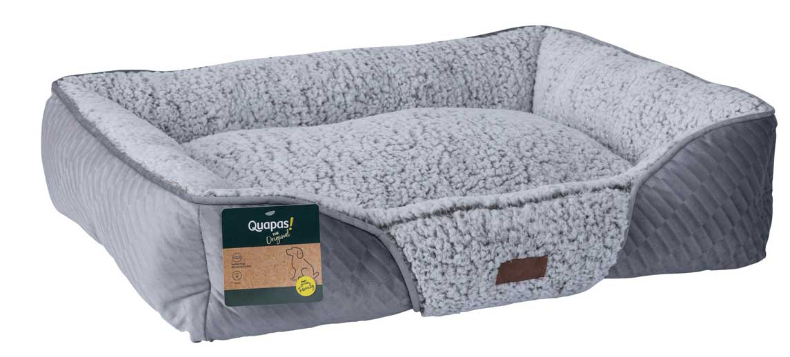 Quapas! Zelfverwarmend Bed Grijs