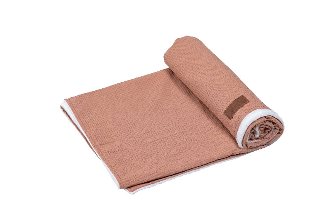 Quapas! Deken Wafel Gevuld Roze 140x100cm