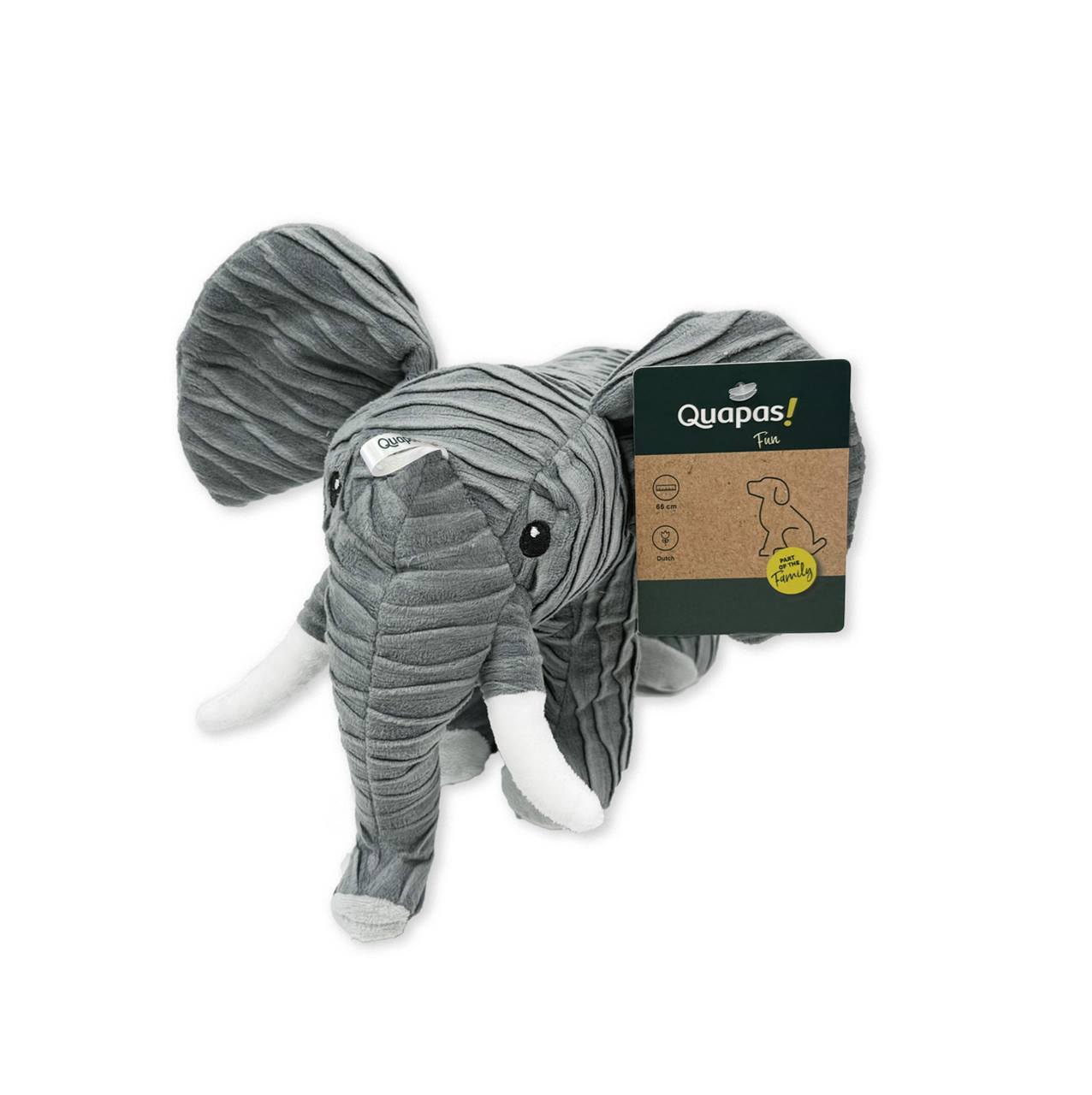 Quapas! XXL Dog Cuddly Toy Elephant