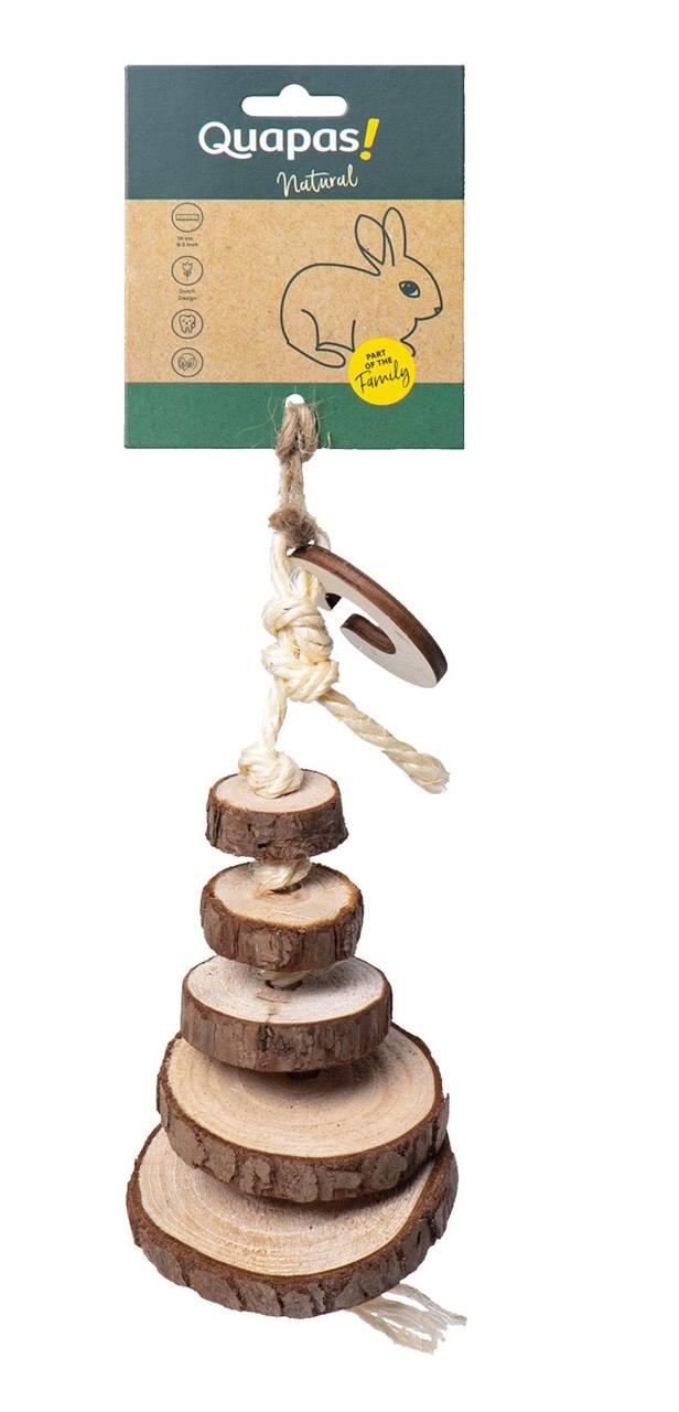 Quapas! Knaagdier speelgoed schijf bungelen