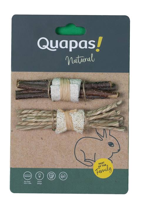 Quapas! Natuurlijke traktatie 2 stuks
