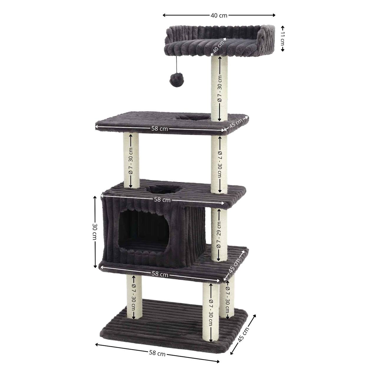 Quapas! Catscratcher Connect A2 Grey