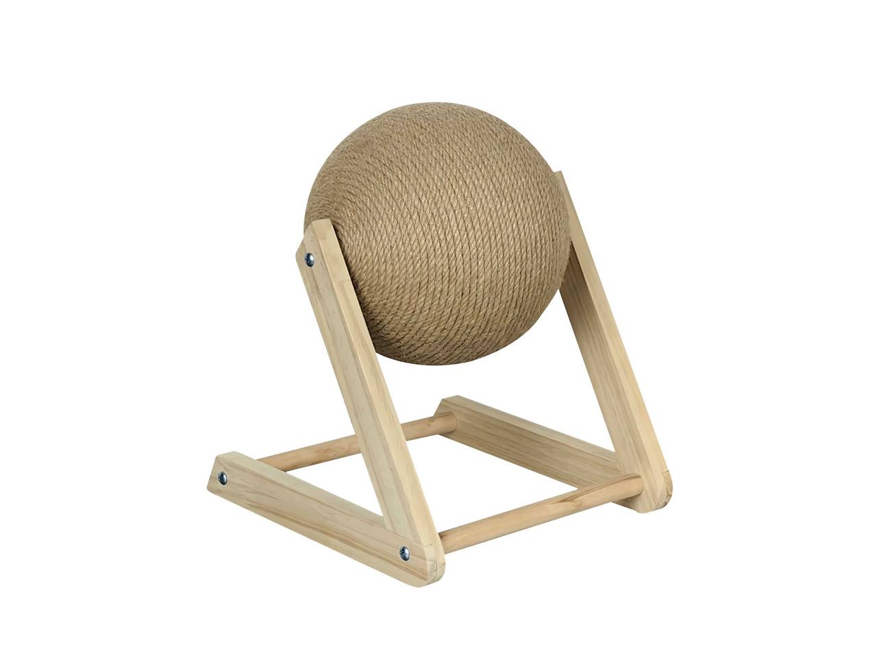 Quapas! Kat krabben bruine jute bal