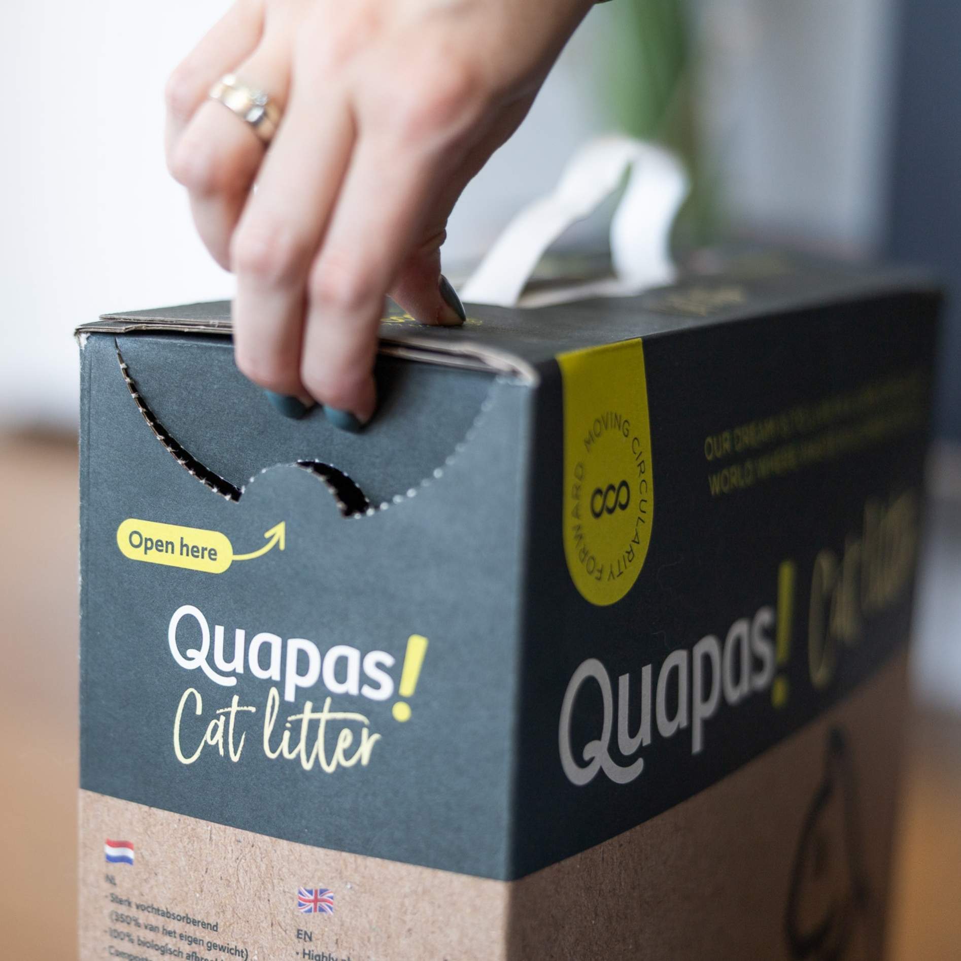 Quapas! Kattenbakvulling by Looop