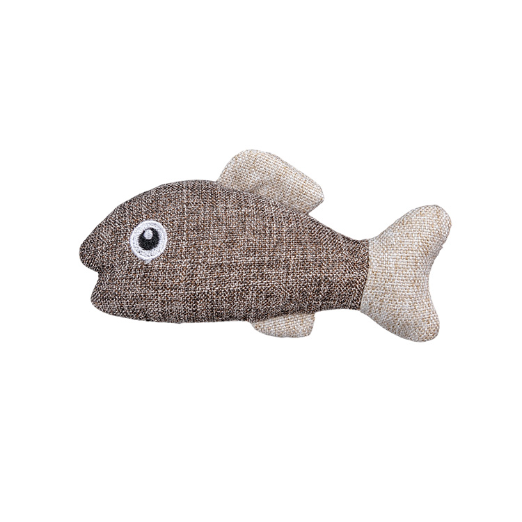 Quapas! Kattenspeeltje Linen Fish