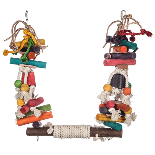 Quapas! Vogel speelgoed Super schommel XL de Luxe