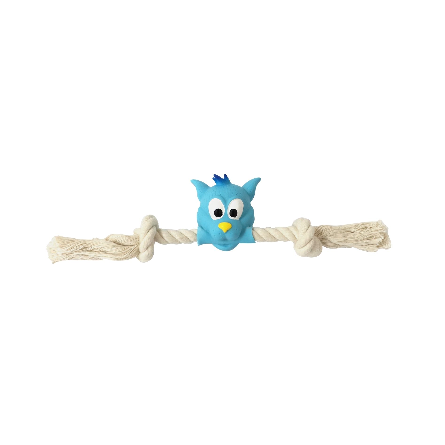 Quapas! Puppy Speeltje Happy Cat met touw